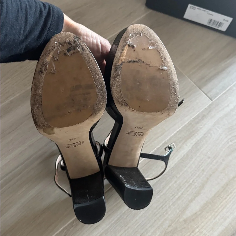 Inez Sama Black Lizard Shoes - Picture 4 of 6